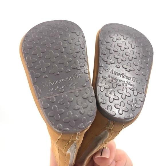 American Girl Company True Spirit Outfit Boots Doll Shoes Embroidered Butterfly - Picture 6 of 7